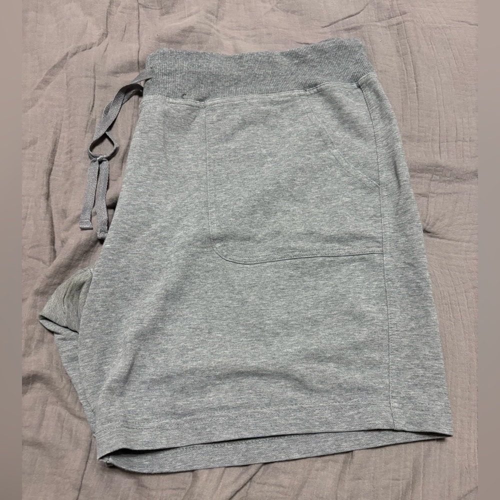 Gray Casual Shorts